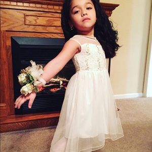 Off white lace dress